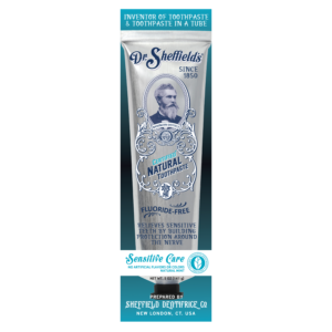 dr sheffield's sensitive care toothpaste