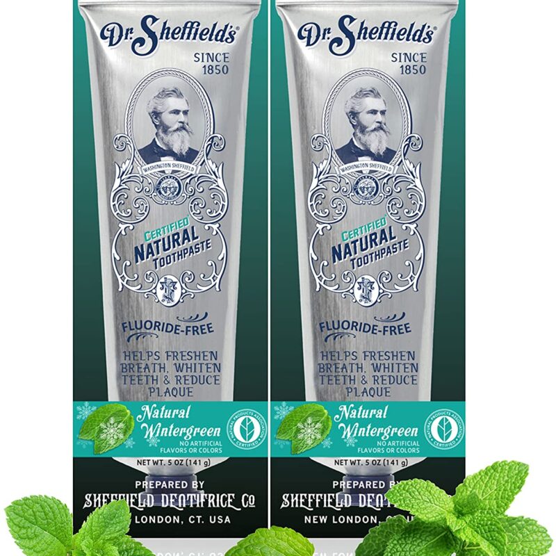 dr sheffield's extra whitening toothpaste